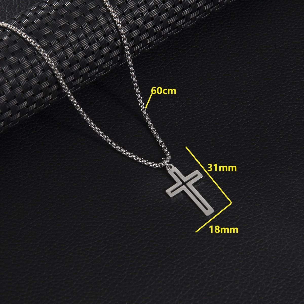 Wholesale  supply stainless steel hip-hop necklace men and women all-match eagle bird pendant clavicle chain